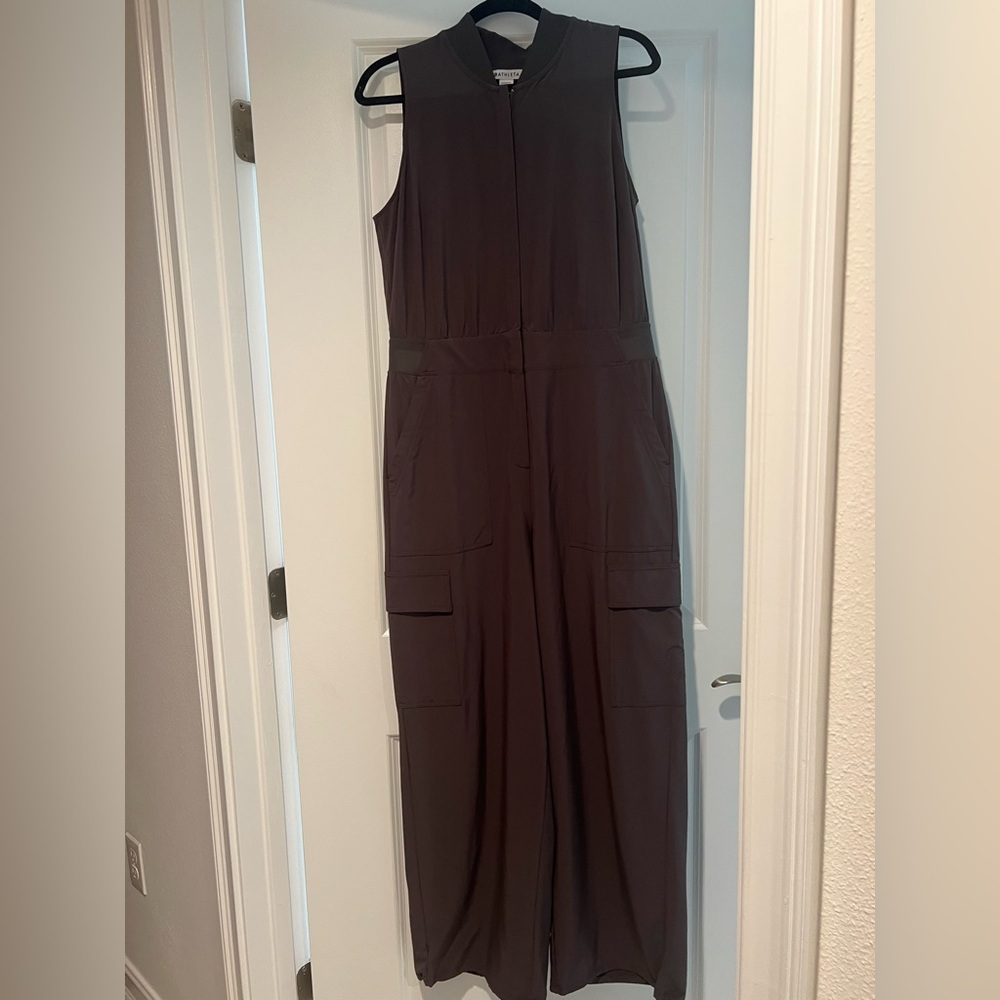Athleta Dark Brown jumpsuit